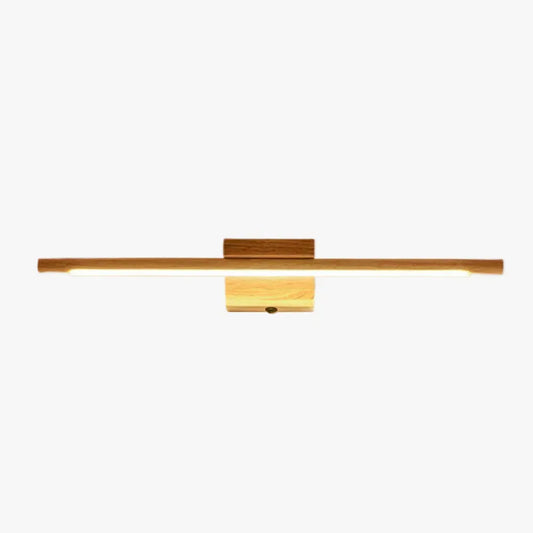 Minimalist Wall Lamp Acrylic Wood Linear Bedroom