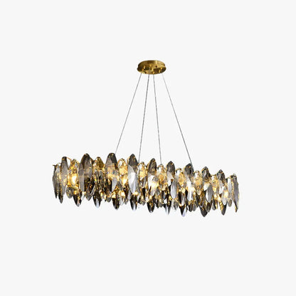 Royal Gold Pendant Light Metal Bedroom