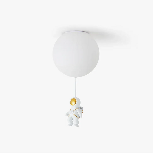 Designer Ceiling Light Acrylic Astronaut Balloon Children's Room