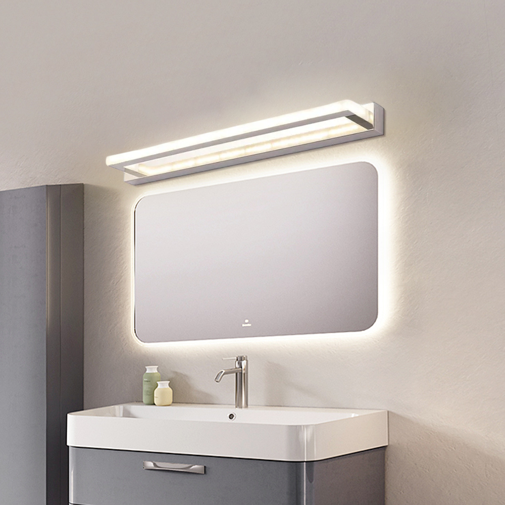 Modern Wall Light Linear Bathroom 62cm