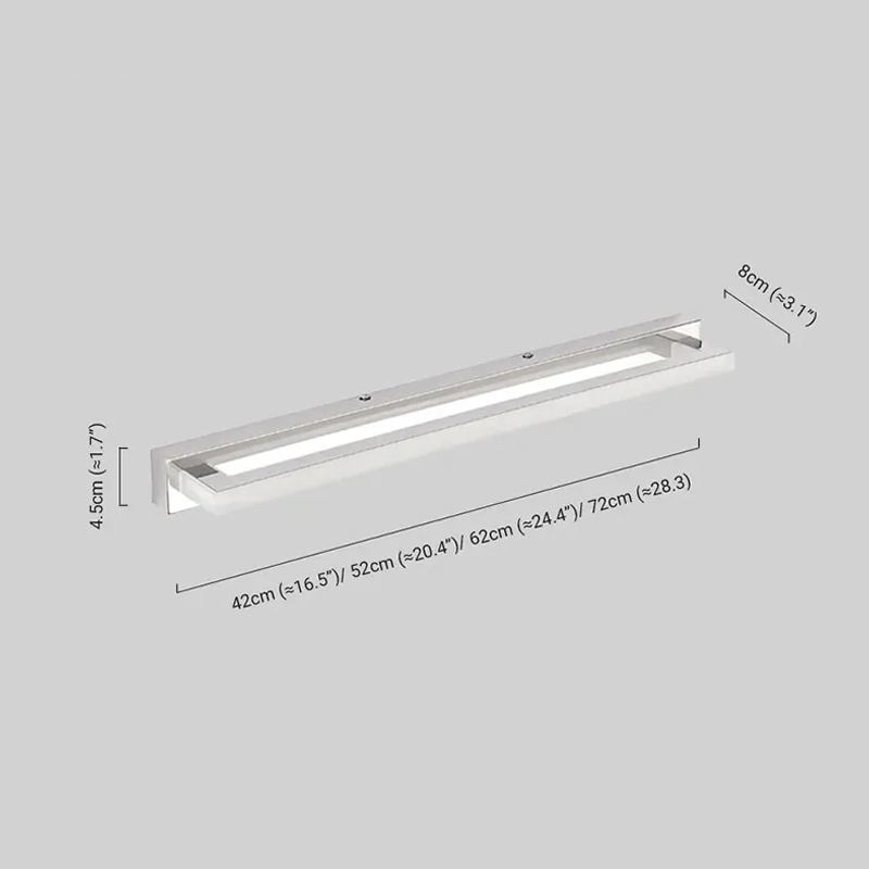 Modern Wall Light Linear Size