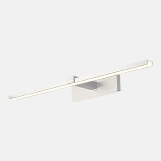 Modern White Wall Lamp Acrylic Linear Bathroom