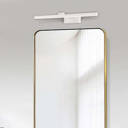 Modern Black/White Wall Lamp Metal Linear Bathroom