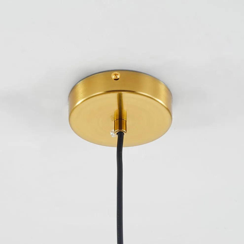 Close-up of Ceiling Plate of Pendant Light
