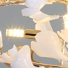Art Deco Chandelier Petal Detail