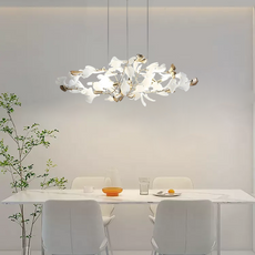 Art Deco Chandelier Petal Dining Room D