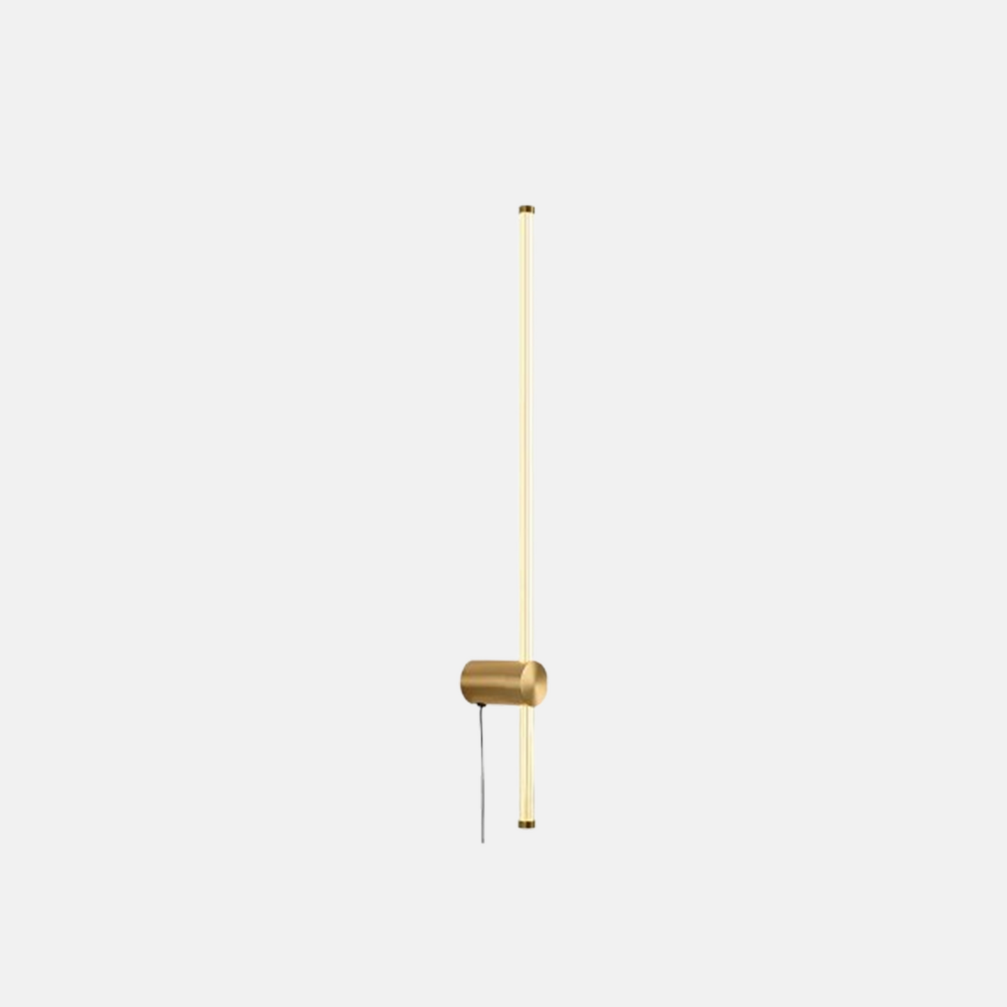 Minimalist Gold Wall Lamp Metal Acrylic Linear Copper Nickel Dining Room