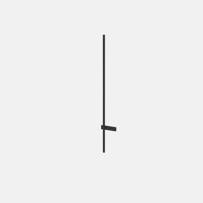 Modern Black Wall Lamp Minimalist Metal Linear Outdoor