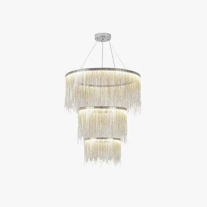 Royal Gold/Silver/Rose Gold Pendant Light Metal Living Room