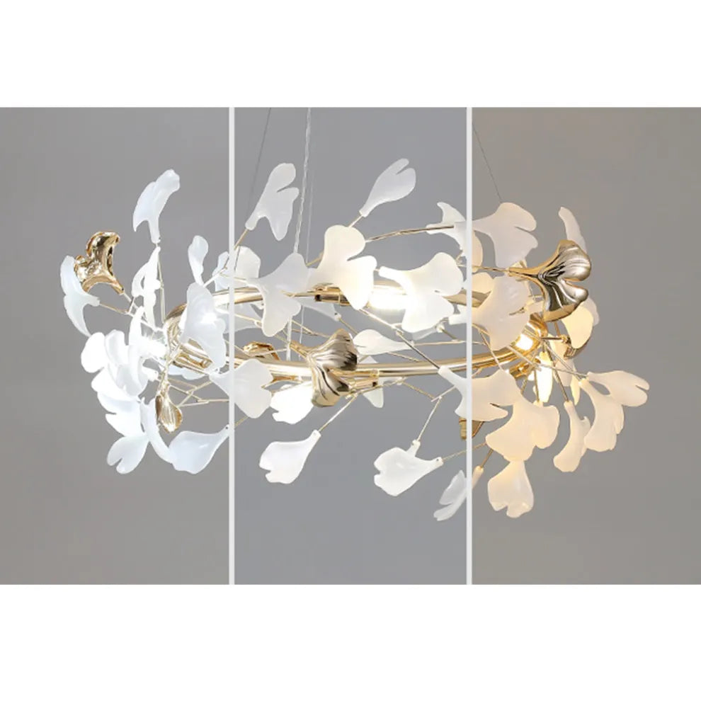 Art Deco Chandelier Petal Detail 