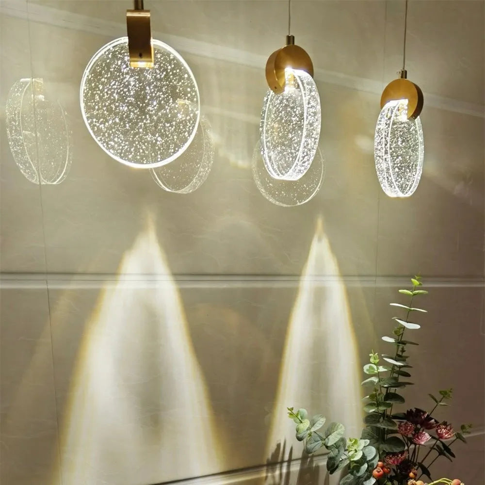 Art Decor Pendant Light Living Room 3-Head