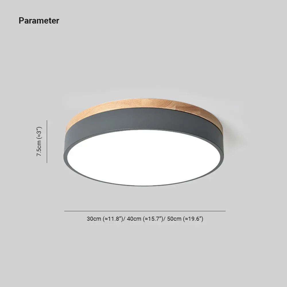 Nordic Ceiling Light Round Size