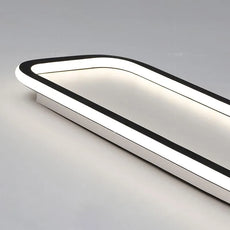 Modern LED Ceiling Light Long Strip Detail