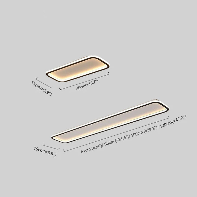 Modern LED Ceiling Light Long Strip has 2 Size