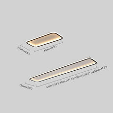 Modern LED Ceiling Light Long Strip has 2 Size