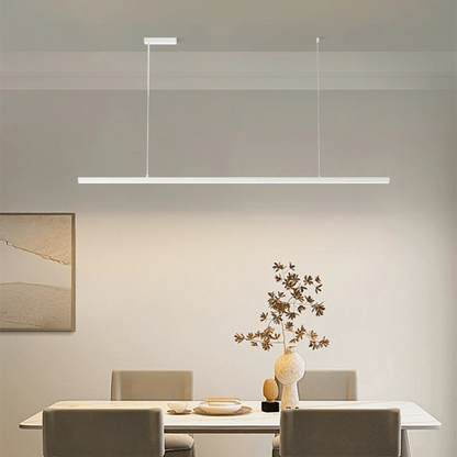 Modern White/Black Pendant Light Metal Glass Kitchen