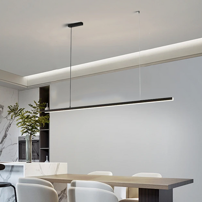 Modern White/Black Pendant Light Metal Glass Kitchen