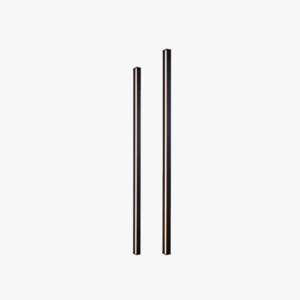 Minimalist Black Linear Wall Lamp 