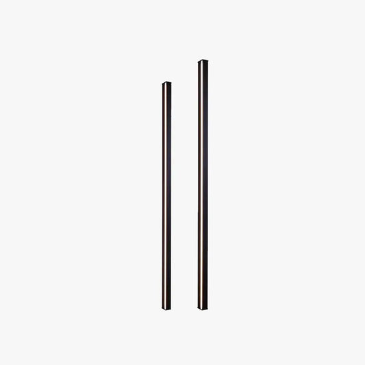 Minimalist Black Linear Wall Lamp 
