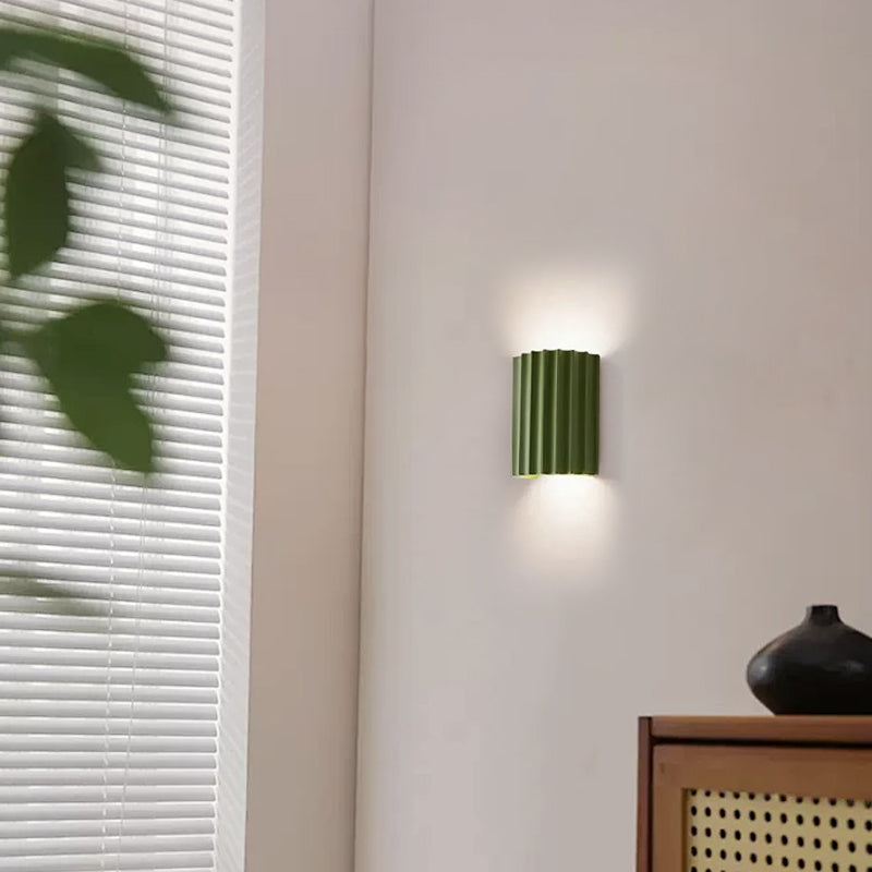 Modern Green Resin Wall Light  Living Room