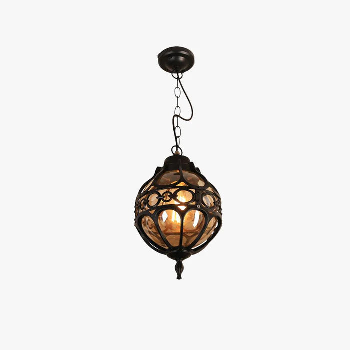 Vintage Black/Bronze Pendant Light Metal Living Room