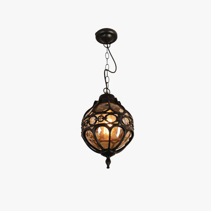 Vintage Black/Bronze Pendant Light Metal Living Room