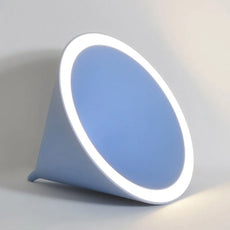 Morandi Blue Pendant Light  Funnel Detail