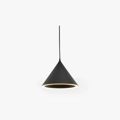 Morandi Pendant Light Bedroom Metal Acrylic Funnel Shape