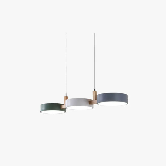Nordic Pendant Light Circular 3 Head