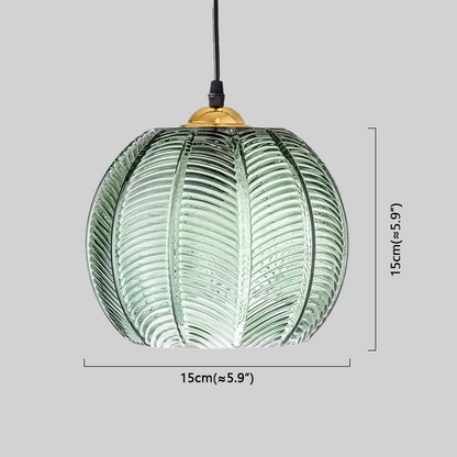 Modern Decoretive Glass Metal Pendant Light Living Room