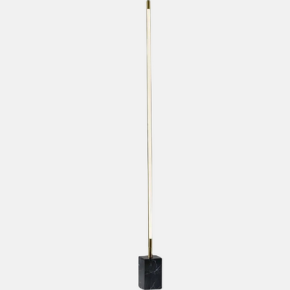 Modern Black Floor Lamp  Metal Linear Bedroom