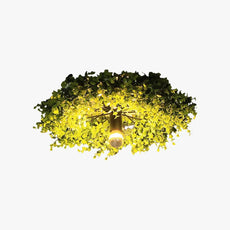 Modern Plant Green Ceiling Light