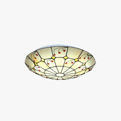 Vintage Multicolor Ceiling Light Metal Glass Living Room Bedroom