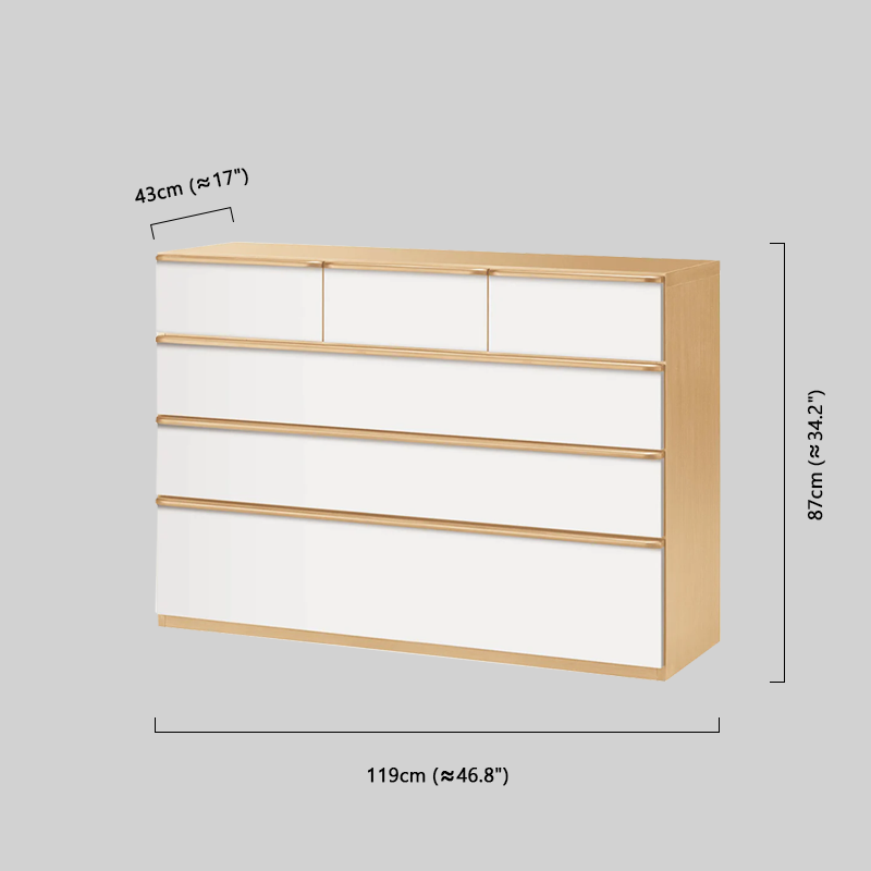 Modern Lmplx Rubber Wood White Cabinet Bedroom