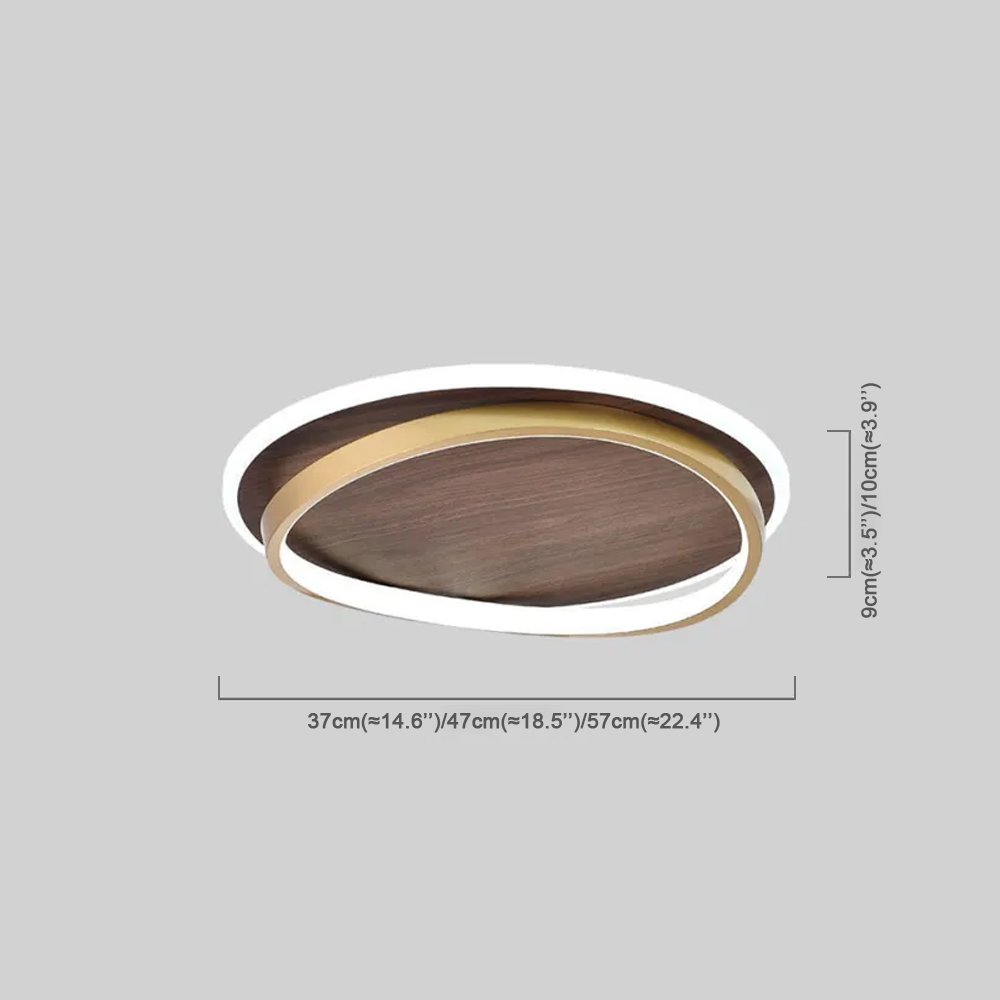 Modern Round Ceiling Light  Dimension
