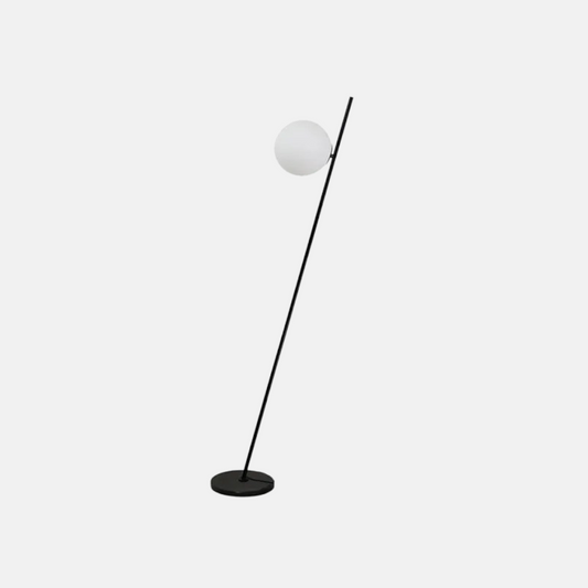 Nordic Glass Black Floor Lamp
