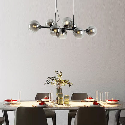 Modern Black/Gold Pendant Light Metal Study Room