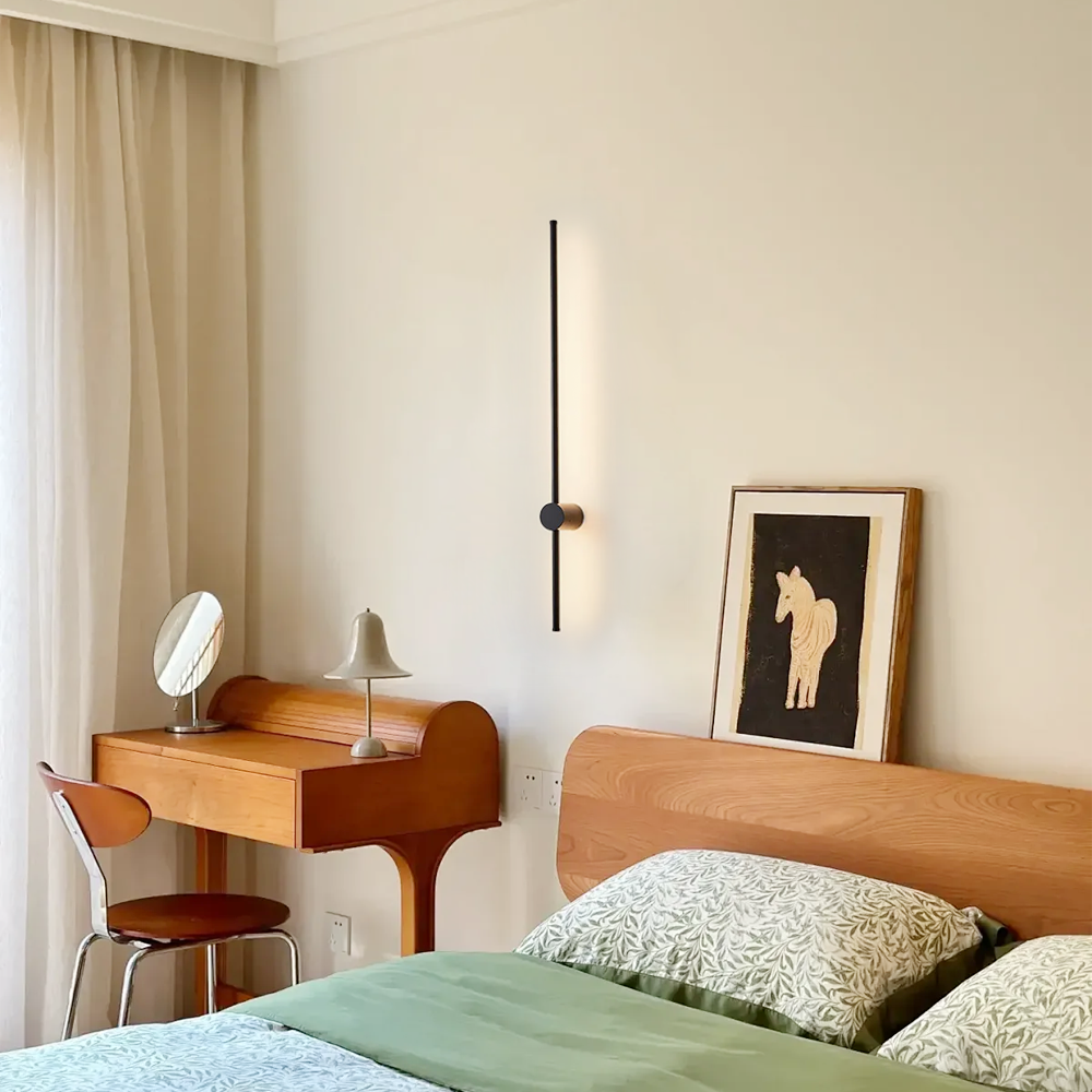 Minimalist Wall Lamp Linear Bedroom 90cm