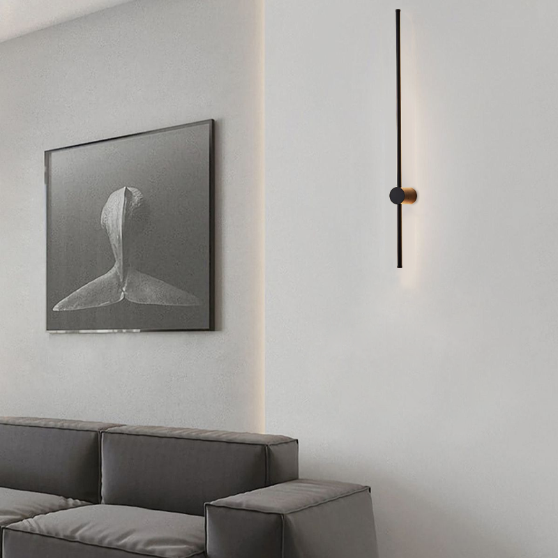 Minimalist Wall Lamp Linear Living Room