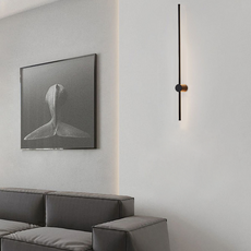 Minimalist Wall Lamp Linear Living Room
