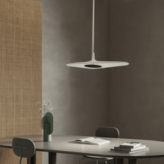 Modern White Pendant Light Irregular Dining Room