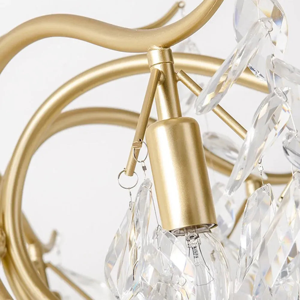 Royal Gold Chandelier Detail