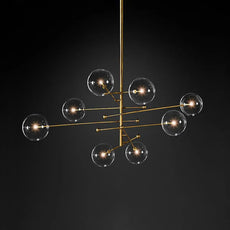Modern Gold Chandelier 8 Head
