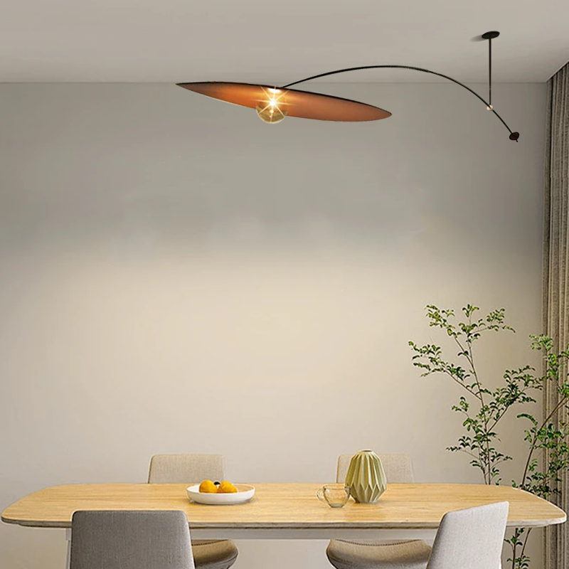 Modern Metal Black/White/Gold Pendant Light Living Room