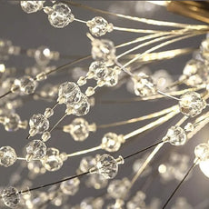 Modern Gold Ceiling Light Dandelion Detail-2