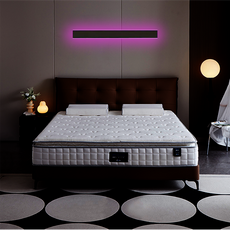 Minimalist Linear Black Outdoor Wall Lamp Bedroom RGB
