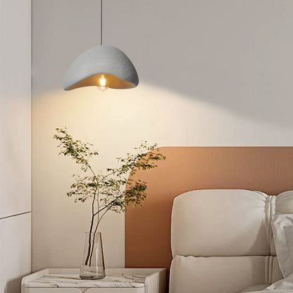 Modern White/Grey Pendant Light Polyethylene Living Room