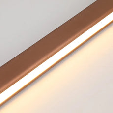 Minimalist Linear Brown Pendant Light  Detail-2