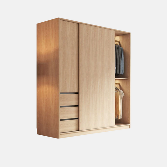 Modern Wardrobe Wood Brown Bedroom