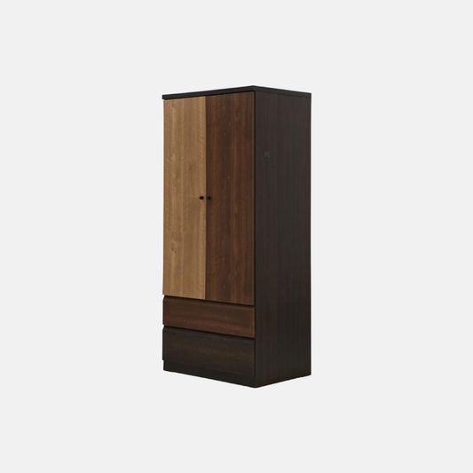 Modern Lmplx MDF Sticker Dark Coffee Wardrobe Bedroom